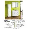 New Design PVC Bathroom Cabinet