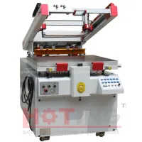 Clam shell semi automatic screen printing machine