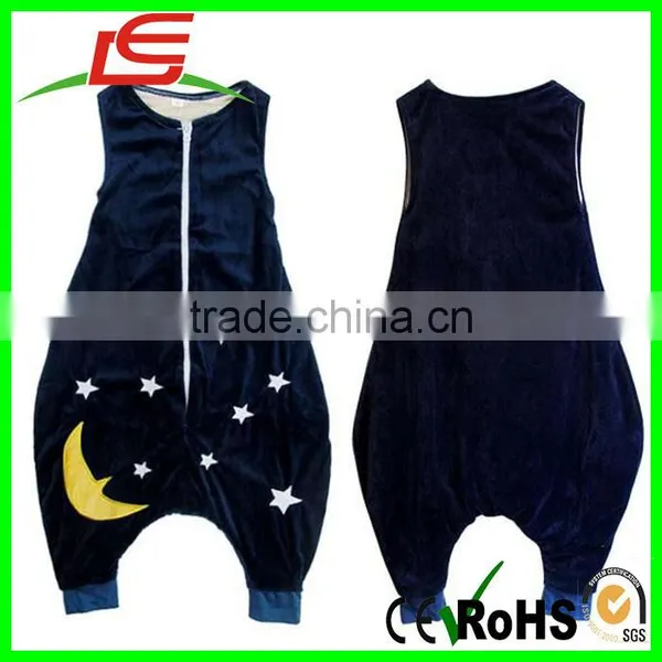 Flannel Infants Young Children Sleeveless Vest Cent Leg Sleeping Bag photo-5