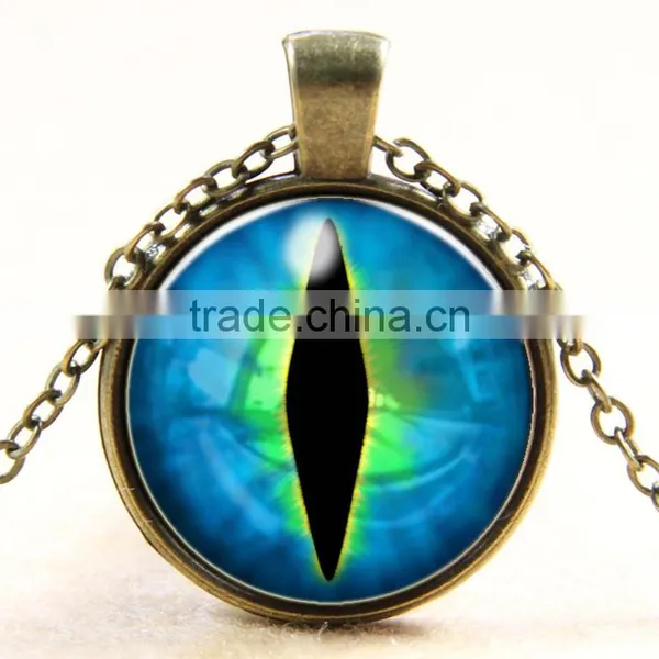 XP-TGN-HE-143 Wholesale Fashion Jewelry Horus Charm Gemstome Diy Time Gem Necklace With Popular Accessories