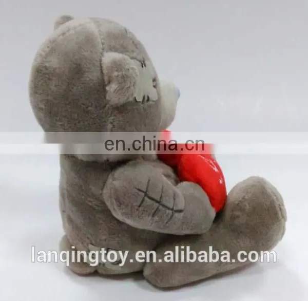 Hot Sale Graduation Gift Teddy Bear Plush Toy With Red Heart photo-2
