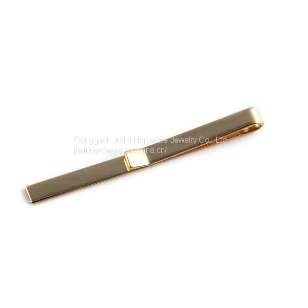 China Factory Wholesale Gold Tone Tie Clip Finish for Men photo-2