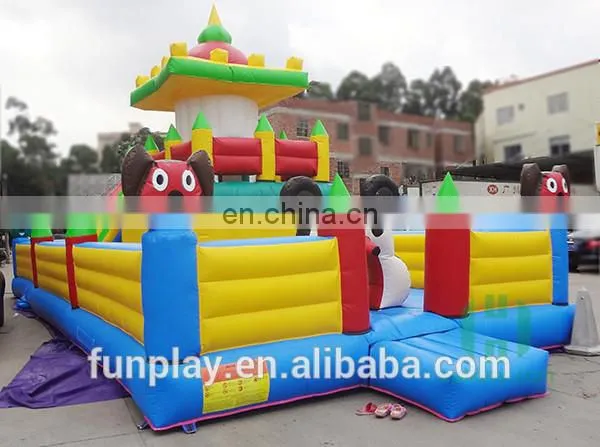 HI 0.55mm Pvc Hot Saling Inflatable Amusement Park Inflatable Playground photo-4