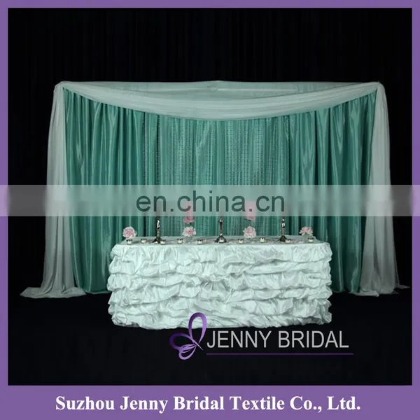 TS001D buffet table cloths marriage decoration wedding luxury tablecloths