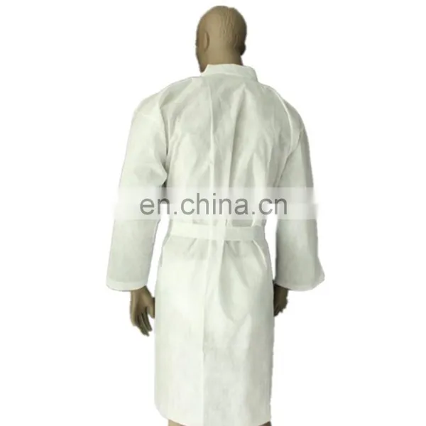 Disposable Spunlace Kimono Gown for SPA,Sauna,Beauty photo-3