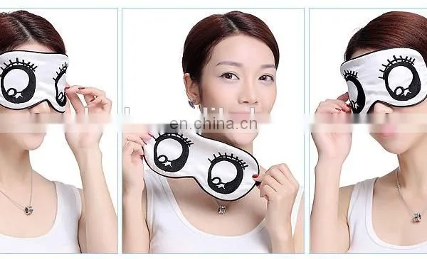 Promotional Soft Eye Mask Shade Nap Cover Blindfold Sleeping Sleep Eye Mask Eye Mask photo-3