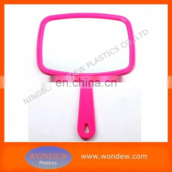 Big handhold make up mirror / Compact mirror / Bathroom mirror