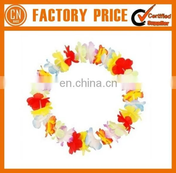 Wholesale Wreathe Lei Promotional Decorative Hawaii Flower Necklace Lei photo-2
