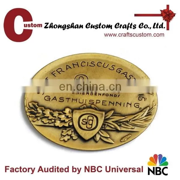 Custom Cheap Souvenir Fake Silver Metal Coin photo-2