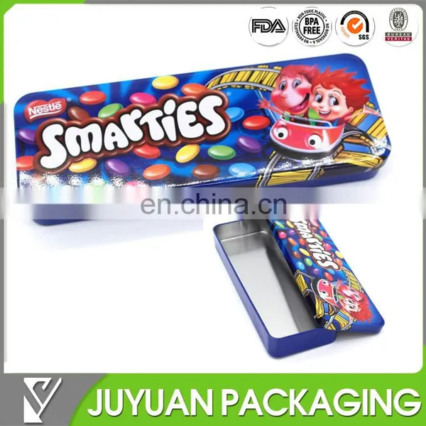 Wholesale Empty Metal Tin Cans Pass SGS FDA Candy Tin Can
