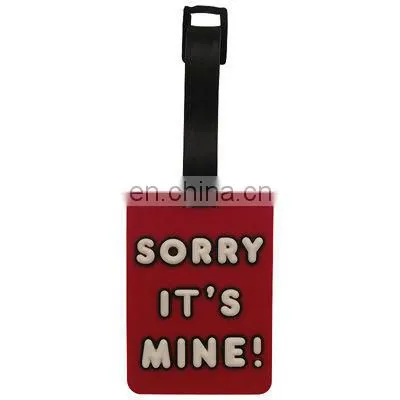 Embossed Color Filled Luggage Tag photo-4