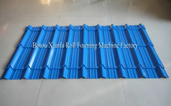 Glazed Tile Roll Forming Machine photo-5