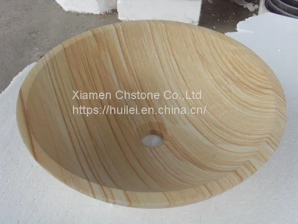 Sandstone Sinks,Stone Wash Basins,Nature Stone Wash Bowl photo-2