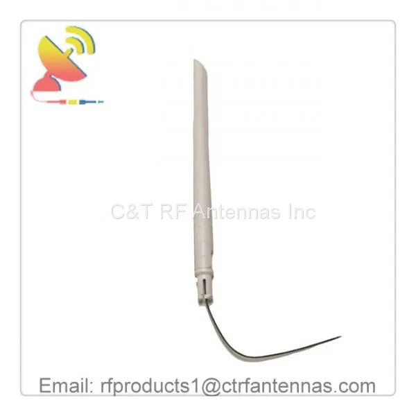 3dbi 2.4ghz Rubber Duck Antenna Omnidirectional Wifi Dipole Antenna With U,fl rg Cable