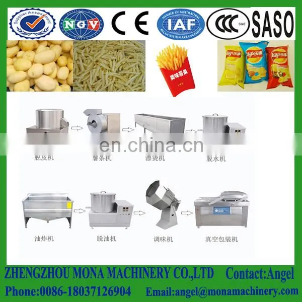 Small Industrial Automatic Potato Chips Making Machine Price, Fully Automatic Potato Chips Production Line photo-4