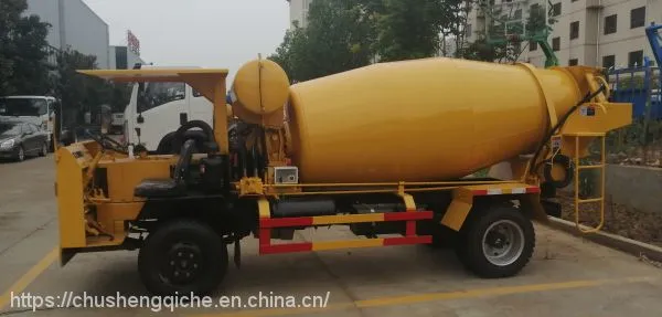 Mining truck mixer