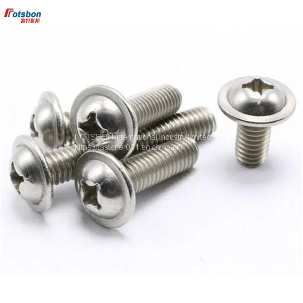 M2/M2.5/M3 Cross Recessed Raised Counter Pan Head Pad Screws 304 Stainless Steel Flat Tail Screw Vis Vida Viti Phillip PC DIN967 photo-5