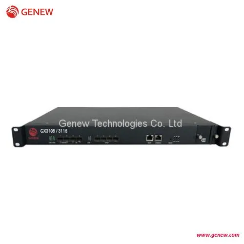 Genew FTTX-доступная сеть GPON/XG-PON/XGS-PON шасси OLT «пицца-бокс» OLT GX3116 или GX3108