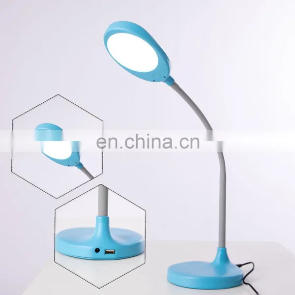 Touch Sensor Desk Decoration Lamp Led With Usb Port for Office Home Hotel Decoration photo-5