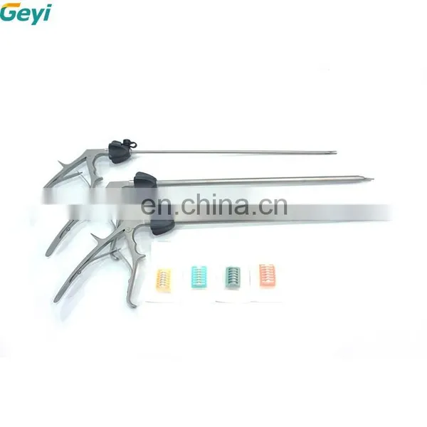 Laparoscopic Instruments Geyi Reusable Clip Applicator Hemolok Clip Applier photo-6