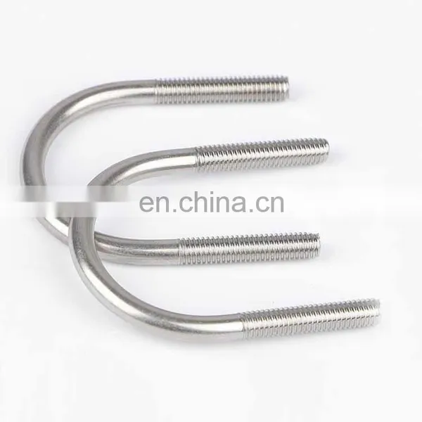 Types of u Bolt Clamp Stainless Steel Double u Bolt m8 photo-3