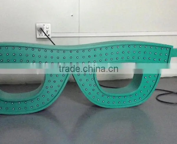 2015 New Products Optician Adversting Animated Led Optical Glasses Screen, Outdoor Led Glasses Sign photo-3
