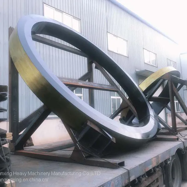 Steel Casting Rotary Kiln Tyre Rolling Ring photo-2