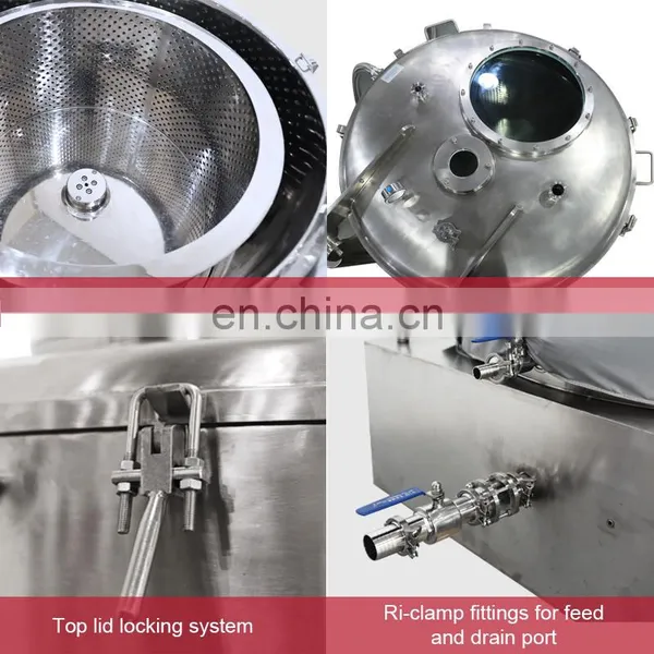 Alcohol Ethanol Centrifugal Extractor Herb Oil Extraction Distillation System Machine photo-2
