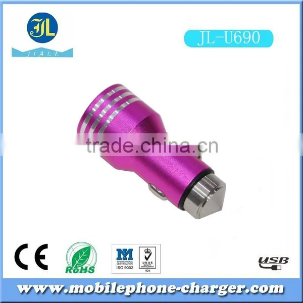 Hot Sales in EU North America Dual Usb Car Charger With LED Lighter Use New & Fashion Design photo-4