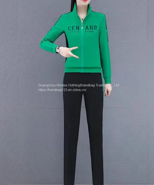 Casual Sports Suits Women's 2022 Autumn New Fashion Spring And Autumn Two-Piece Suit photo-4