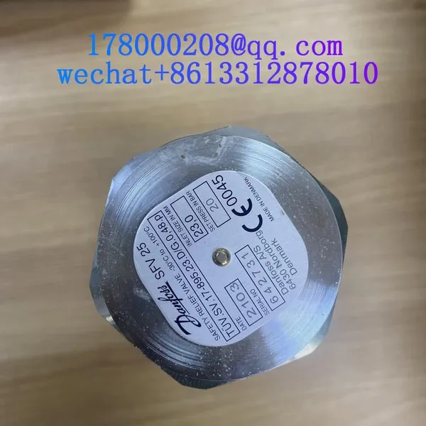 SFV25T218-220bar Safety Valve Manufactured by Danfoss photo-5