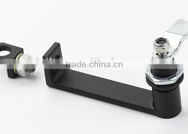 CE RoHS 2015 FEILEI MS868 China Factory Black Powder Zinc Alloy Cabinet L Handle Lock With Padlock Device photo-5