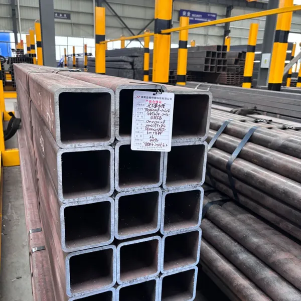 Carbon Steel Cold Drawn Heat Treatment Rectangular/Square Pipe Hollow Section photo-3