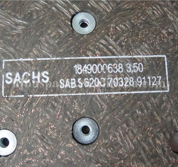 Original Clutch Driven Disc 1601-00446 Bus Clutch Disc photo-3