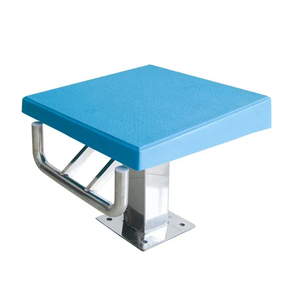 PIKES Pool Departure Platform Standard Starting Block Custom Color Logo Stainless Steel Pool Platform photo-3