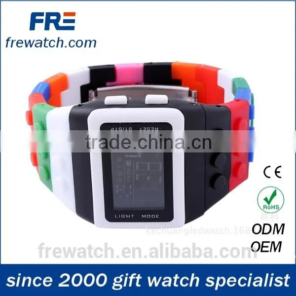 New Arriving Hot Sales Rainbow Wrist Watch With Digital Display Watch photo-5