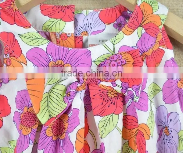 2015 OEM Summer Shorts Cute Girls Print Dress China Supplier photo-5