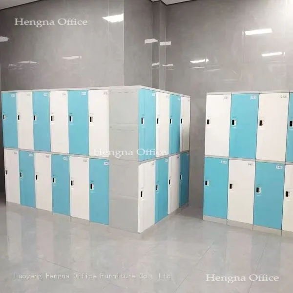 Classic Series Curved Door ABS Lockers: Screwless Design & Nylon Hinge Innovation for Aesthetic & Durable Storage photo-3
