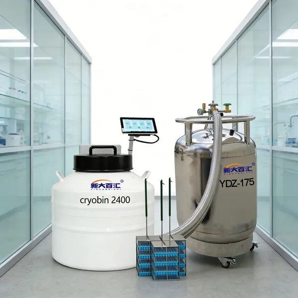 YDZ-100 Self-pressurized Liquid Nitrogen Container 100l Cryogenic Tanks for Laboratory Analysis and Materials Engineering photo-5