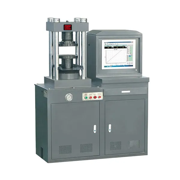 YAW-300KN Oil Well Cement Stone Press Compression Testing Machine With 1-Year Warranty Lab Equipment photo-2