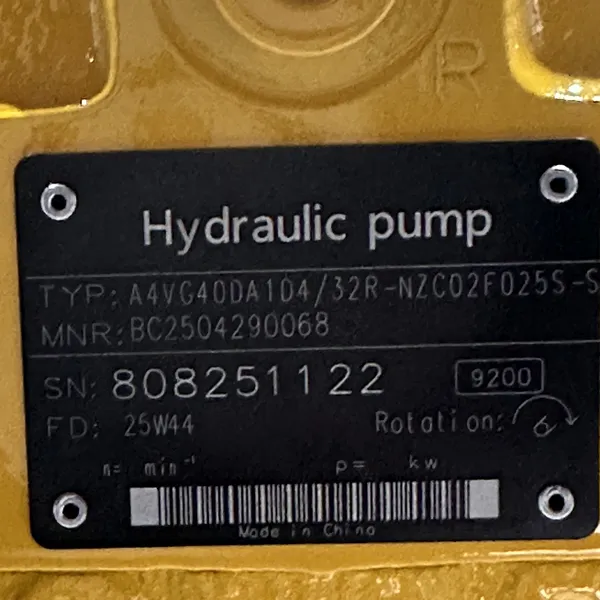 A4VG A4VG40 A4VG56 A4VG71 A4VG90 A4VG125 A4VG250 Series Variable Displacement Axial Piston Pump A4VG40DA1D4/32R-NZC02F025S-S photo-2