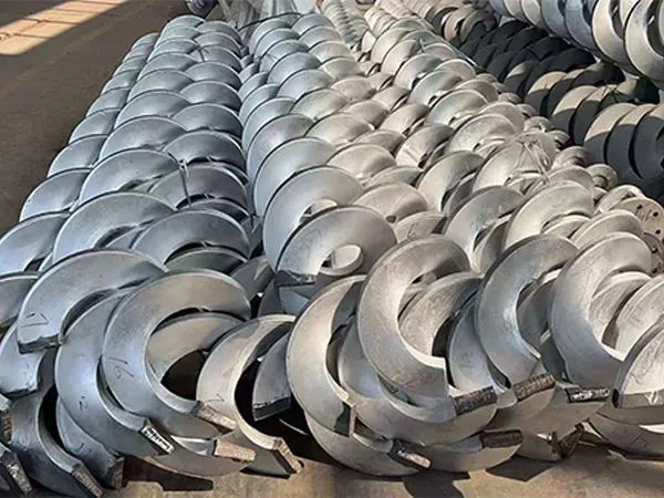 Stainless Steel, Carbon Steel, Screw Conveyor Blades, Auger Blades – Various Materials Available for Customization. photo-4