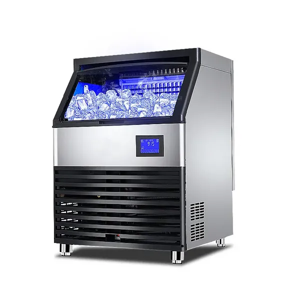 Linsky 120kg/24hr Square Ice Cube Maker Ice Cube Making Machine Price photo-3