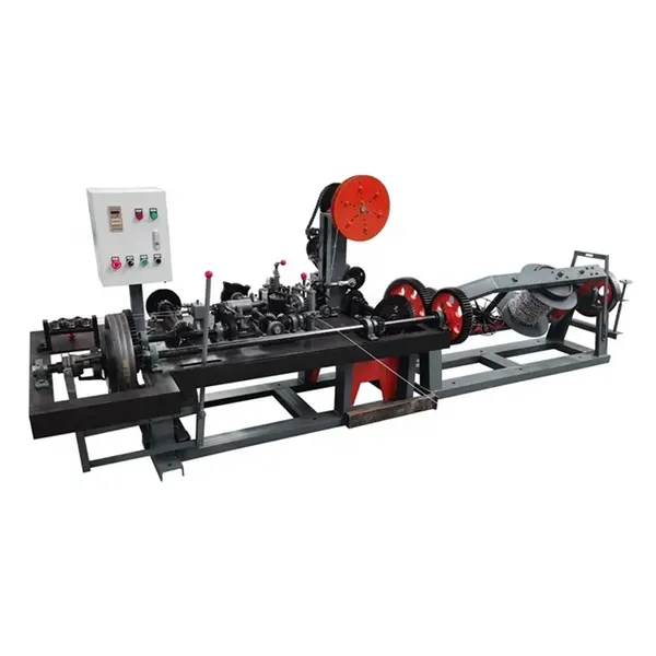 High-quality Single-strand Galvanized Barbed Wire Production Machine CS-B photo-3