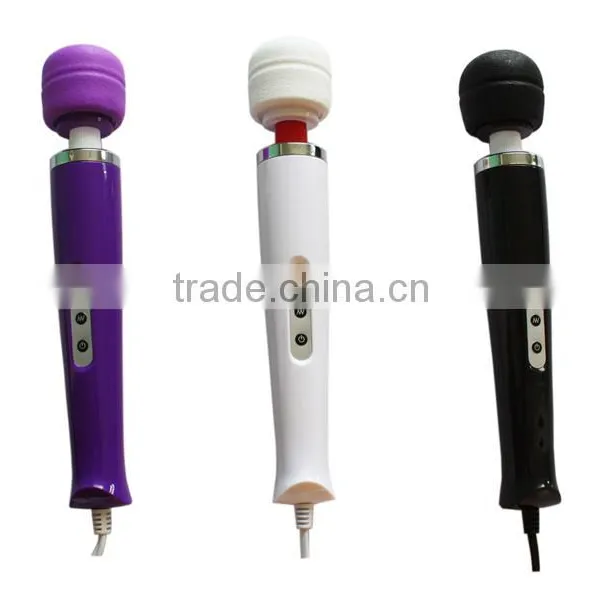 China Wholesale 20 Speed Waterproof Ladies Vibrating Wand Massager Sex Toy photo-6
