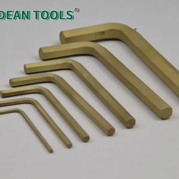 Non-Sparking Hex Key Wrench Set L-Type Beryllium Copper Alloy 1 Year Warranty Anti-Explosion Tool photo-4