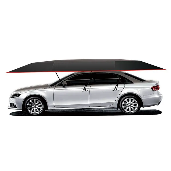Yeeyoung Innovation 5x2.3M Smart Car Sunshade Umbrella Fully Automatic Mobile Car Canopy Smart Remote Control Folding Car Canopy Roof