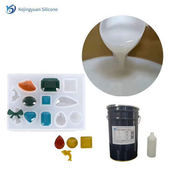 Resin Casting Mold Silicone, Two-component Room Temperature Curing, Mold-making Silicone for Figures, Ornaments, and Pendants
