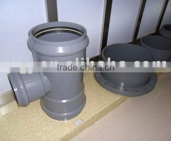 Upvc Flanged Tees-ISO4422