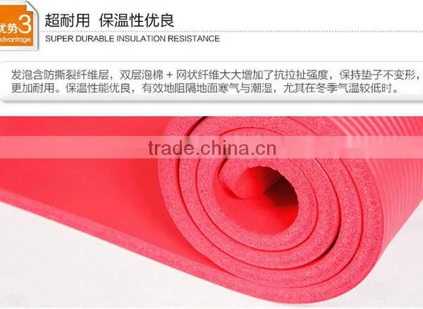 (130443) Eco Friendly Custom Printed NBR Yoga Mat photo-6